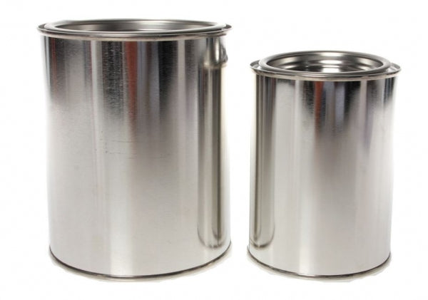 Blechdose, leer mit Deckel — Pinselwurm GmbH & co. KG